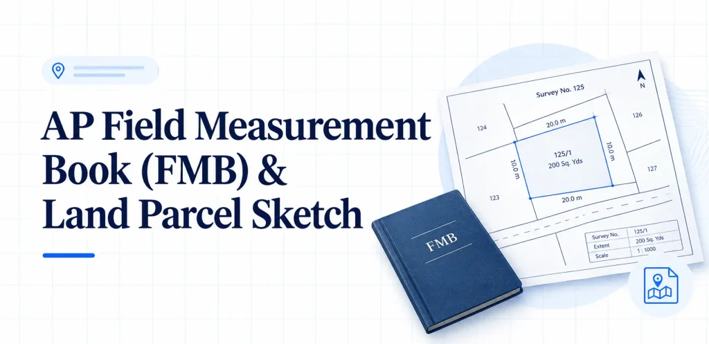AP Field Measurement Book (FMB) & Land Parcel Sketch AP Field Measurement Book (FMB) and Land Parcel Sketch