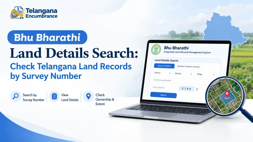 Bhu Bharathi Land Details Search: Check Telangana Land Records by Survey Number Bhu Bharathi Land Details Search Telangana land records by survey number