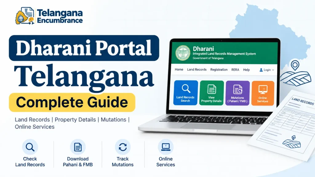 Dharani Portal Telangana – Complete Guide Dharani Portal Telangana Complete Guide for Land Records and Online Services