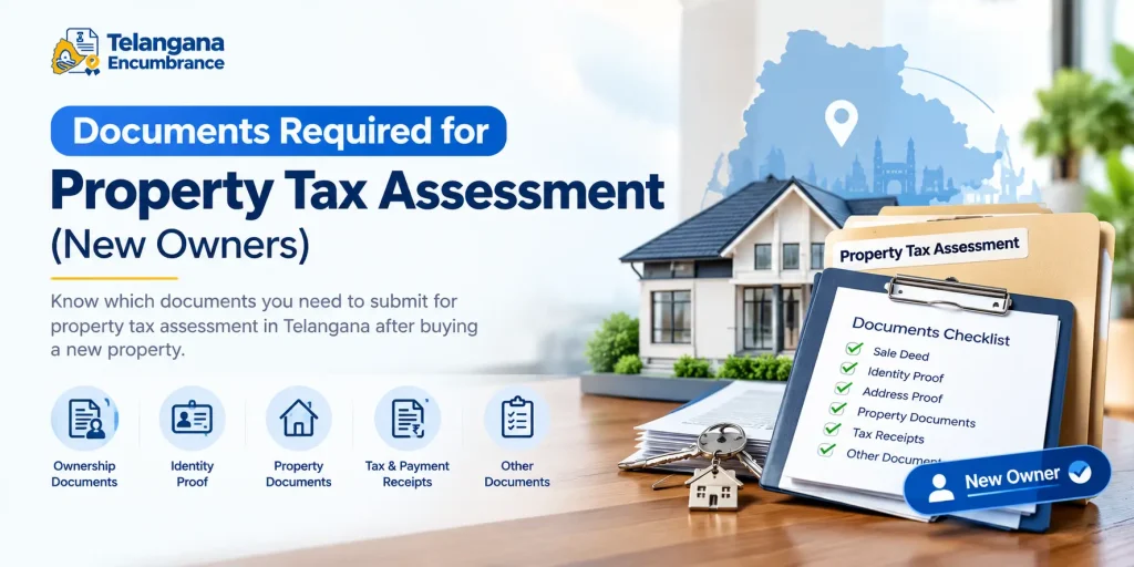 Documents Required for Property Tax Assessment for New Owners in Telangana