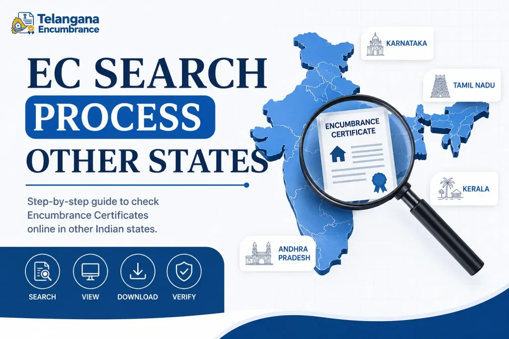 EC Search Process for Other States - Encumbrance Certificate Online Guide