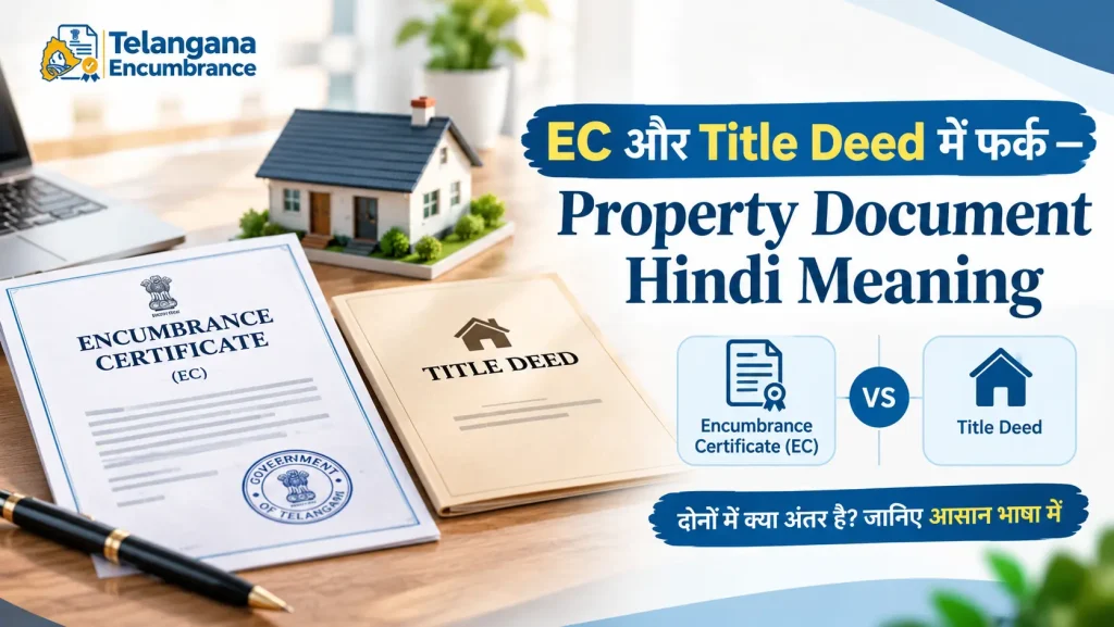 EC और Title Deed में फर्क Property Document Hindi Meaning