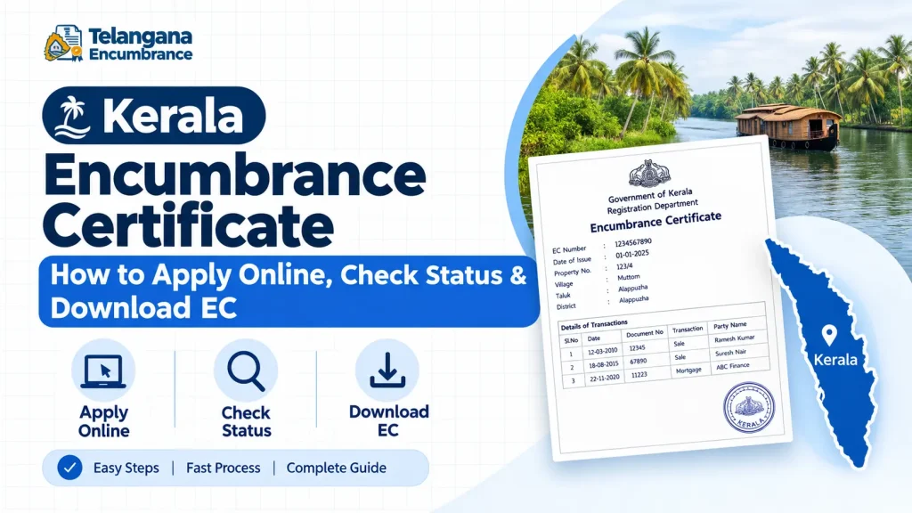 Encumbrance Certificate Kerala: How to Apply Online, Check Status & Download EC