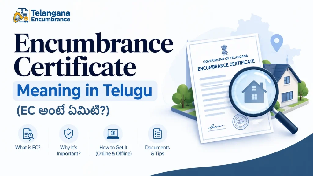 Encumbrance Certificate Meaning in Telugu – EC అంటే ఏమిటి?
