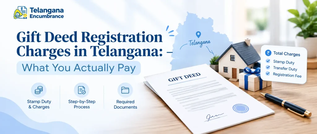 Gift Deed Registration Charges in Telangana – What You Actually Pay