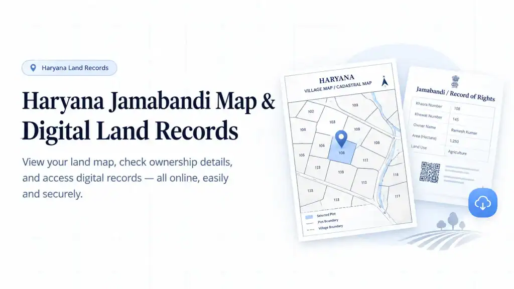 Haryana Jamabandi Map & Digital Land Records Haryana Jamabandi Map and Digital Land Records