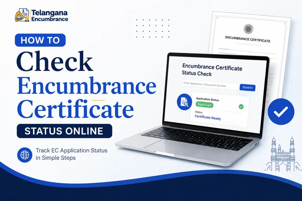 How to Check Encumbrance Certificate Status Online How to Check Encumbrance Certificate Status Online