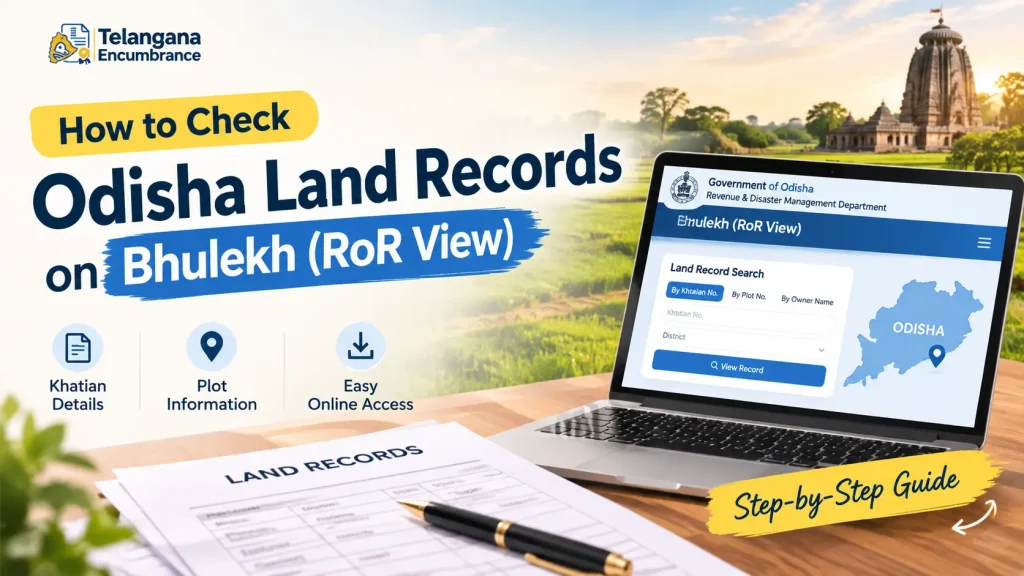 How to Check Odisha Land Records on Bhulekh (RoR View)