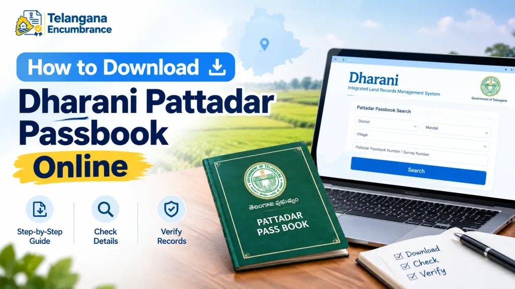 How to download Dharani Pattadar Passbook online in Telangana