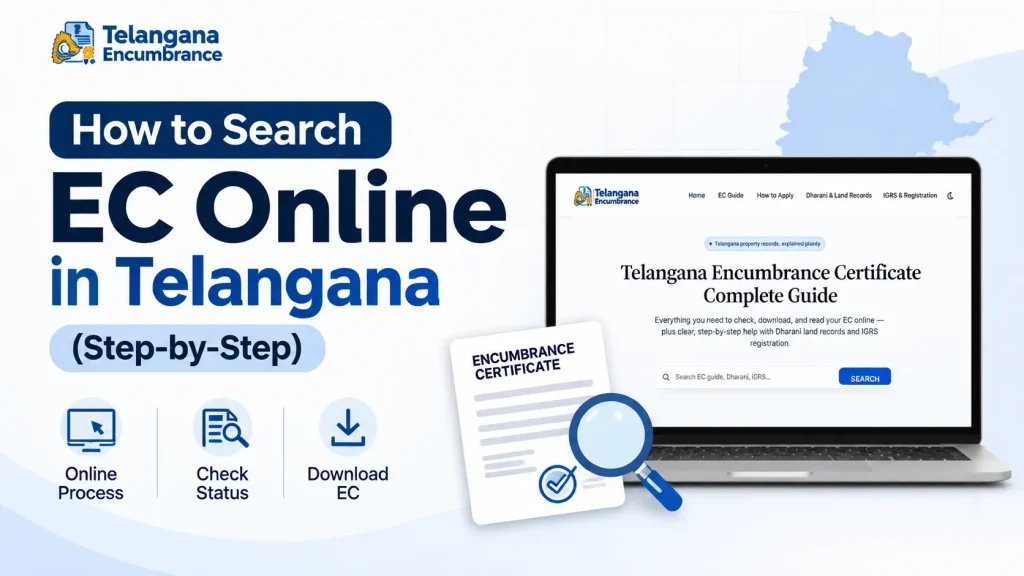 How to Search EC Online in Telangana step-by-step