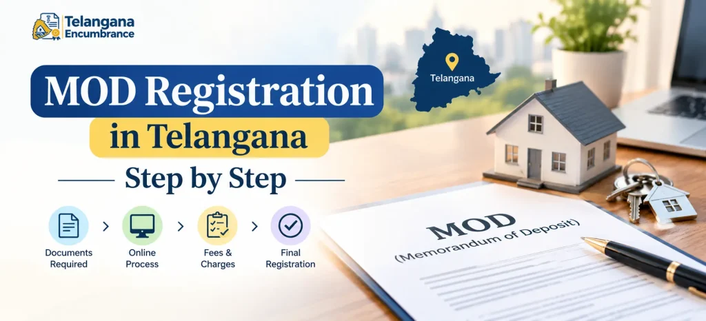 MOD Registration in Telangana step-by-step process