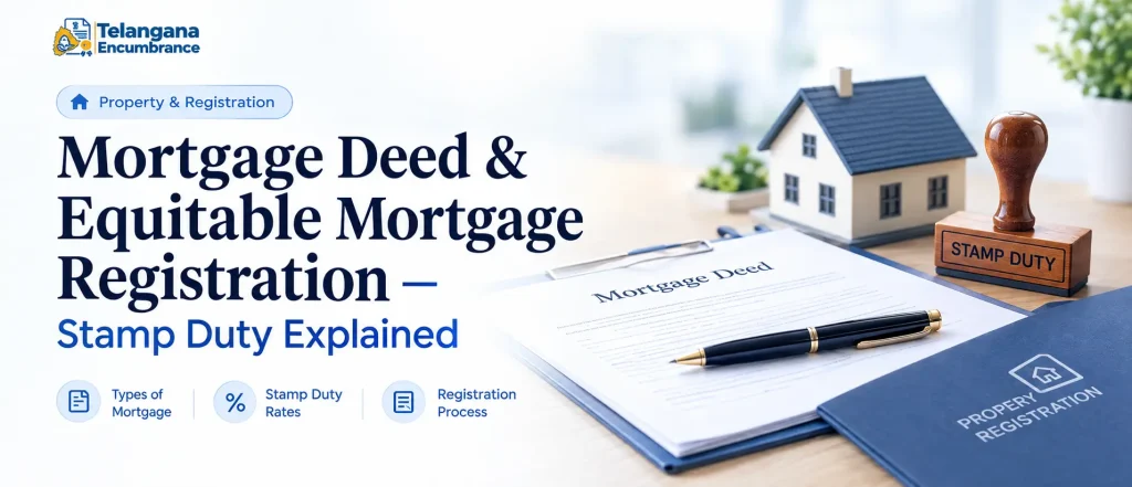 Mortgage Deed & Equitable Mortgage Registration Stamp Duty Explained Mortgage Deed and Equitable Mortgage Registration Stamp Duty Explained