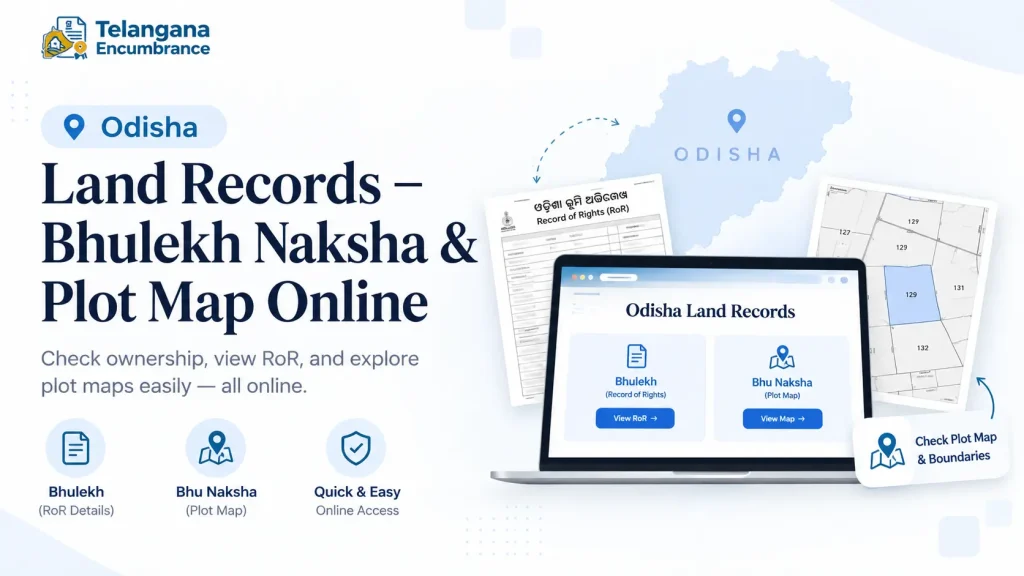 Odisha Land Records Bhulekh Naksha and Plot Map Online
