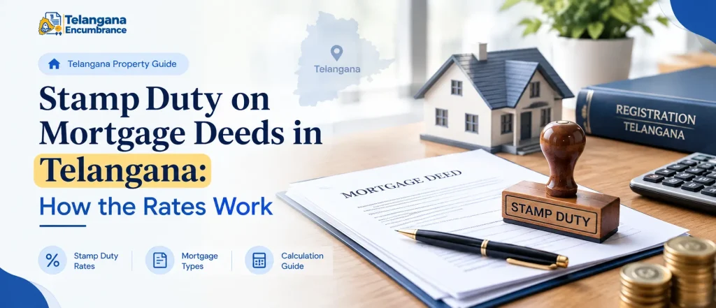 Stamp Duty on Mortgage Deeds in Telangana – How the Rates Work