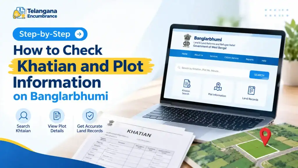 Step-by-step guide to check Khatian and plot information on Banglarbhumi