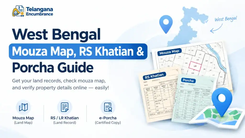 West Bengal Mouza Map, RS Khatian and Porcha Guide