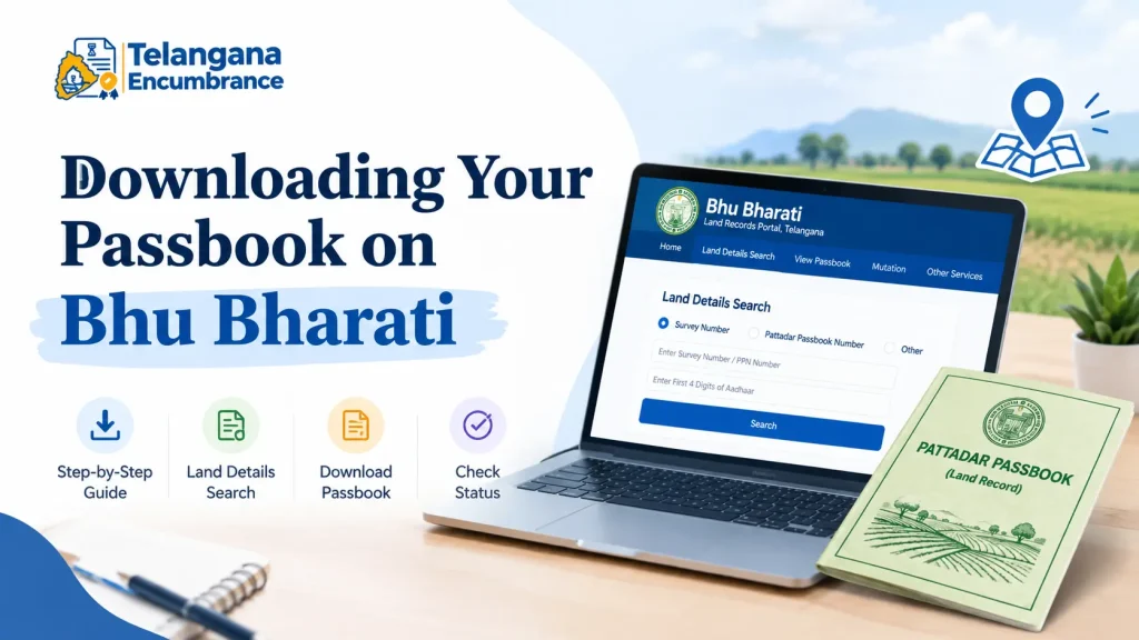 Downloading Pattadar Passbook on Bhu Bharati Telangana