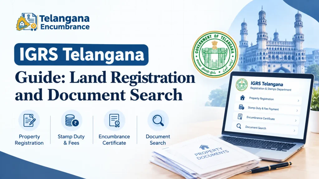 IGRS Telangana guide for land registration and property document search