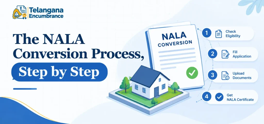 The NALA Conversion Process Step by Step in Telangana