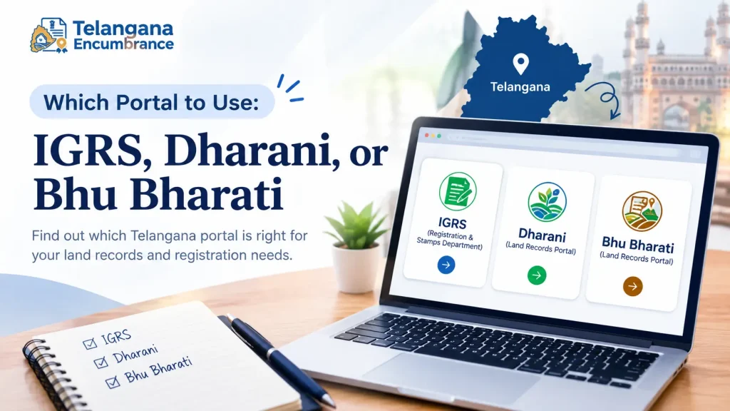 Which Portal to Use: IGRS, Dharani, or Bhu Bharati