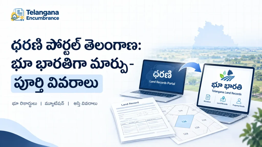 ధరణి పోర్టల్ తెలంగాణ: భూ భారతిగా మార్పు – పూర్తి వివరాలు ధరణి పోర్టల్ తెలంగాణ నుంచి భూ భారతిగా మార్పు – పూర్తి వివరాలు